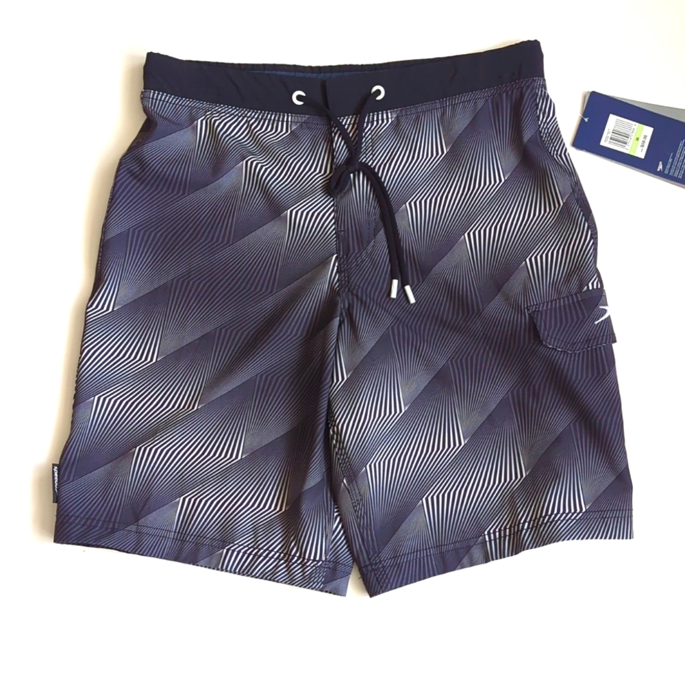 Speedo Croswise Geomeric 4 Way Strech Board Shorts